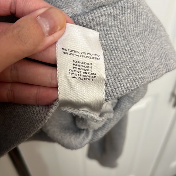 Aritzia TNA Grey Half Zip - Picture 9 of 10